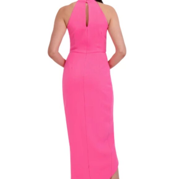 NWOT Julia Jordan Knot Neck Tulip Hem Dress size 4 - Picture 2 of 10